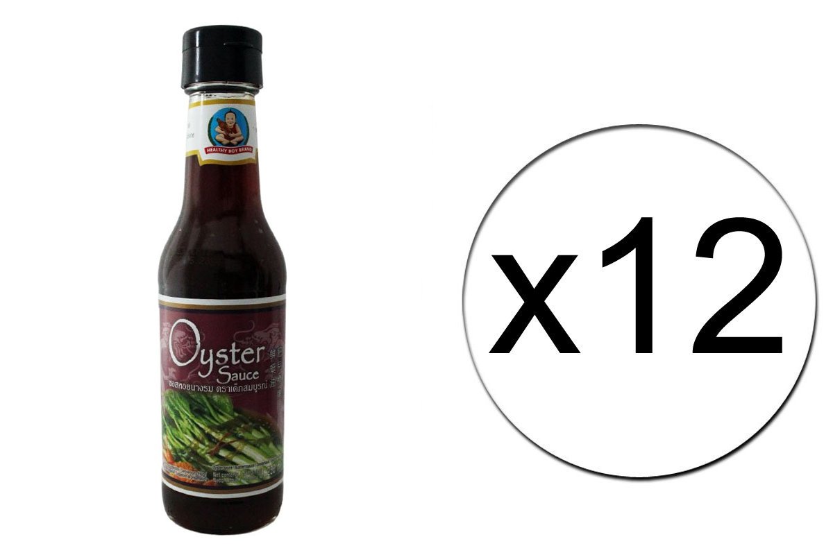 Lot de 12 bouteilles de sauce huître Oyster Sauce - 12 x 250ml