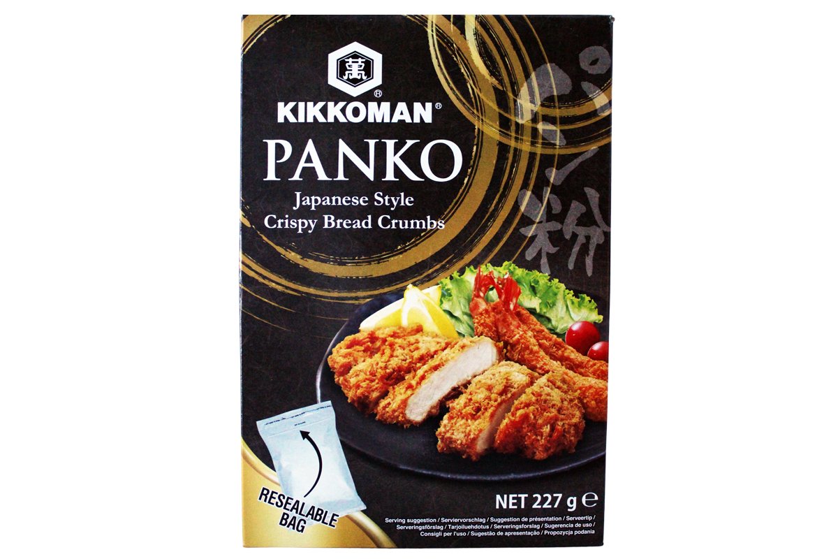 Chapelure panko Kikkoman en sachet refermable - 227g