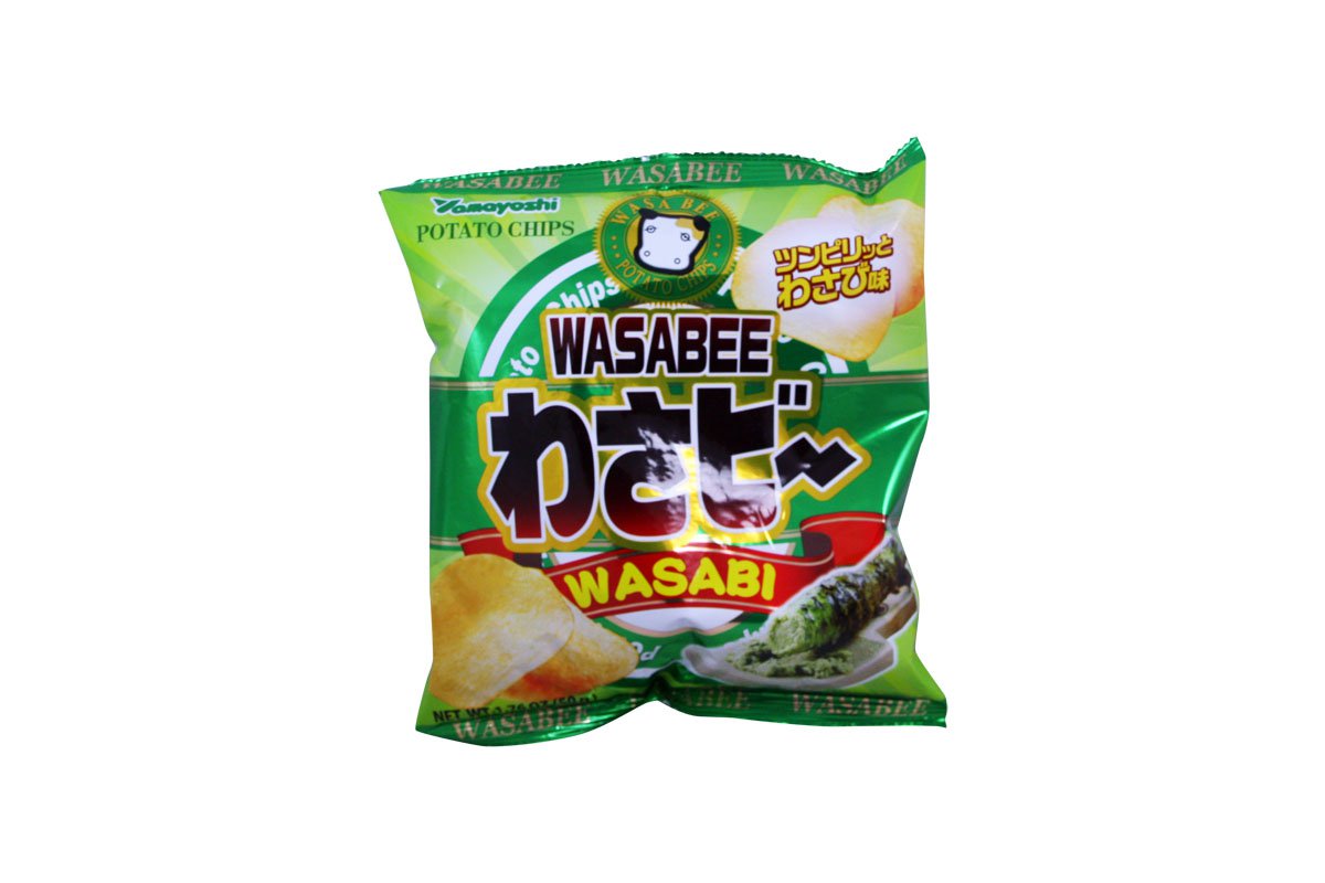 Chips japonaises au Wasabi 50 g