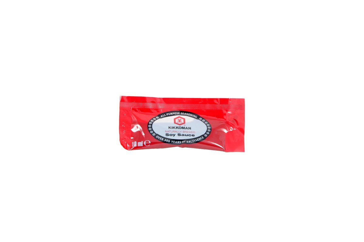 Sauce de soja salée Kikkoman, sachet de 10 ml