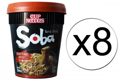 Cup de nouilles sautées Yakisoba Instantané goût chili, NISSIN​​​​​​​