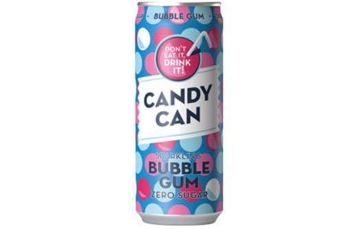 Boisson pétillante Bubble Gum sans sucre - 33cl