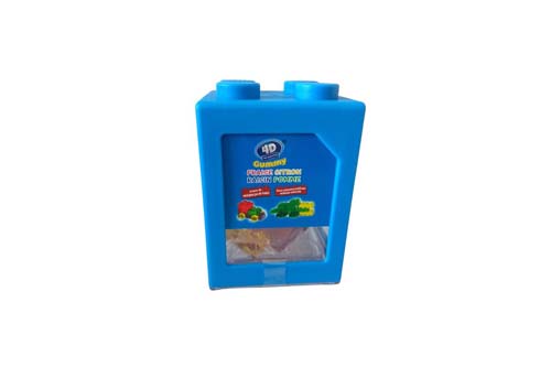 Boîte de bonbons à construire, différents coloris - 80g
