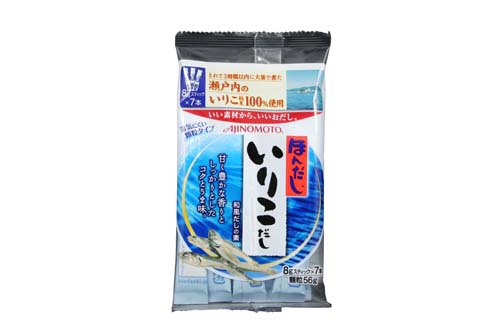 Iriko Dashi aux anchois: 7 portions de 8 g