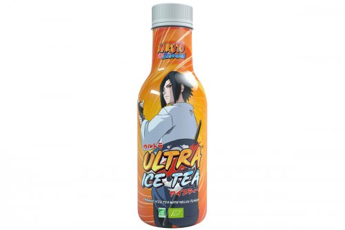 Ultra ice tea Naruto Sasuke thé noir bio au melon - 50cl