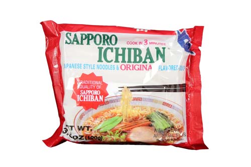 Soupe instantanée aux nouilles ramen