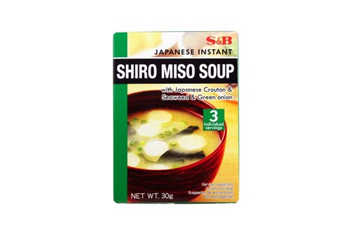 Soupe miso blanc instantanée - 3 x 10 g Soupe miso blanc instantanée - 3 x 10 g