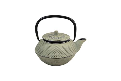 Théière en fonte grise/verte - 0,35 l