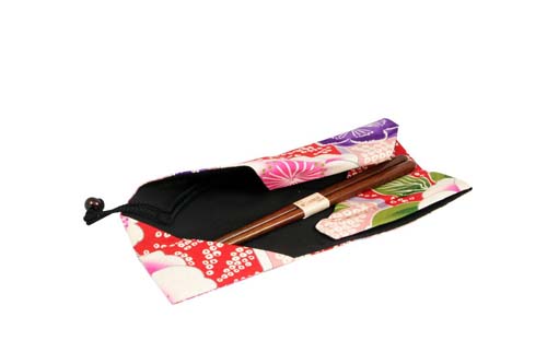Baguettes My Hashi Kimono avec pochette - 20,5 cm Baguettes My Hashi Kimono avec pochette - 20,5 cm