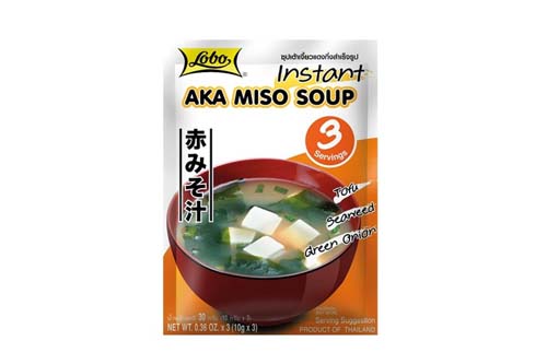 Soupe Instantanée au Miso Blanc avec Tofu (7.49$ CAD$) – La Boite à Grains