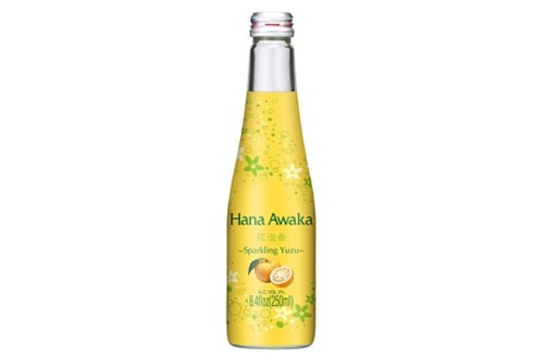 Sak&eacute; p&eacute;tillant au yuzu 5% Ozeki Hana Awaka - 25cl