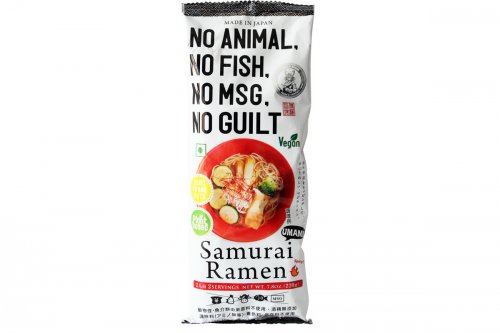 Nouilles sèches ramen Samourai avec sauce Higashimaru - 220g
