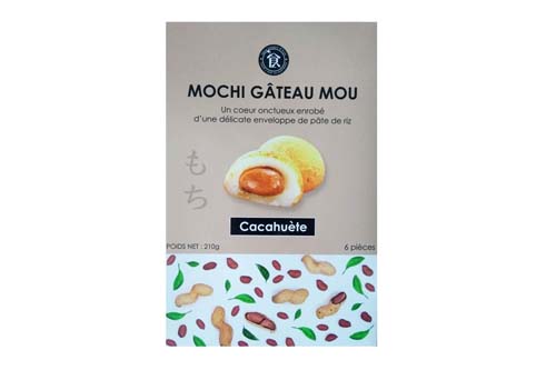 Mochi au beurre de cacahuète par 6 - 210 g
