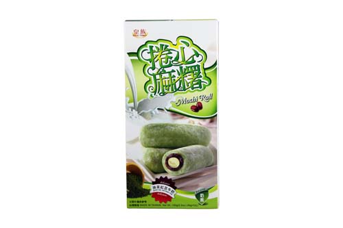 Mochi roll au thé matcha, haricot rouge et au lait par 5 - 150 g Mochi roll au thé matcha, haricot rouge et au lait par 5 - 150 g