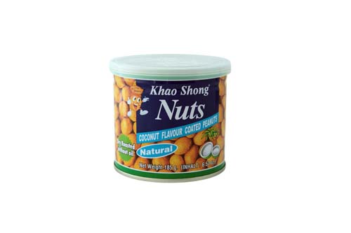 Cacahuètes enrobées saveur noix de coco - 185g