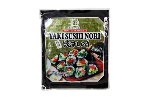 Algues Nori du Japon en sachet de 10 feuilles - 20 g
