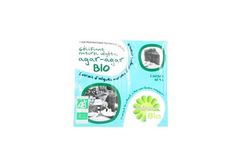 Agar Agar bio en dose de 2 x 4 g
