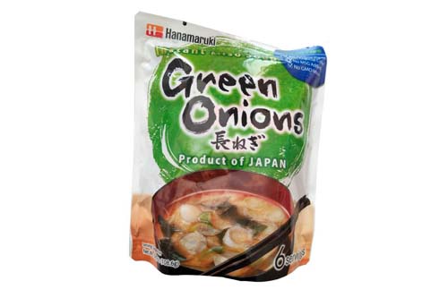 Soupe miso aux oignons verts par 6