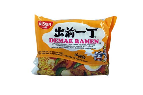 Soupe de nouilles ramen saveur Curry - 100 g