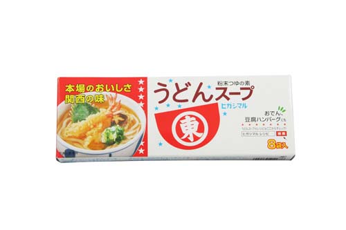 Base de soupe instantanée Udon Higashimaru 8 x 8 g