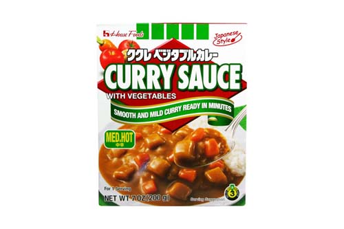 Curry instantané doux aux légumes 230g S&B