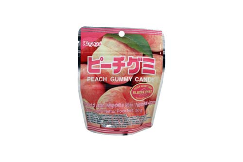 Bonbons gummy à la pêche - 50 g