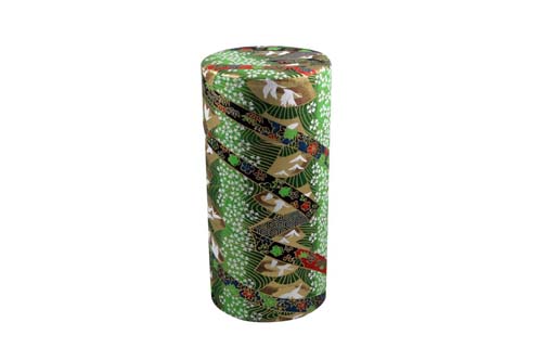 Boîte à thé - Verte - Contenance 200 g