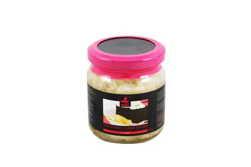 Gingembre mariné nature pour sushis 190 g