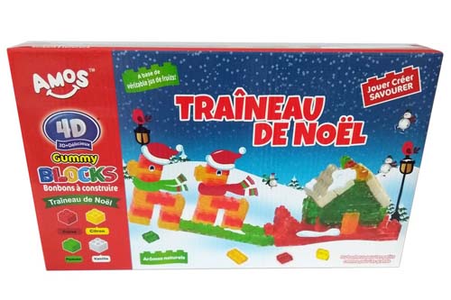 Bonbons à construire - Traîneau de noël - 450g
