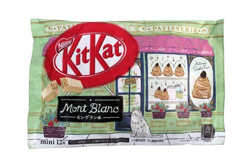 Kit Kat mini gâteau Mont Blanc - 146,9g