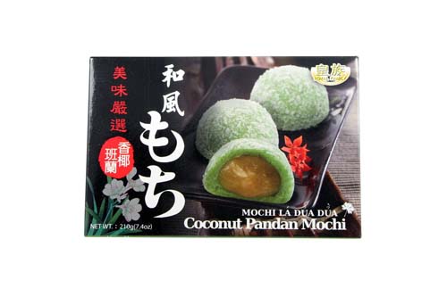 Mochi à la noix de coco et pandan par 6 - 210 g