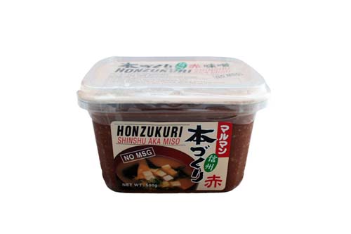 Miso rouge traditionnel Maruman 500 g Miso rouge traditionnel Maruman 500 g
