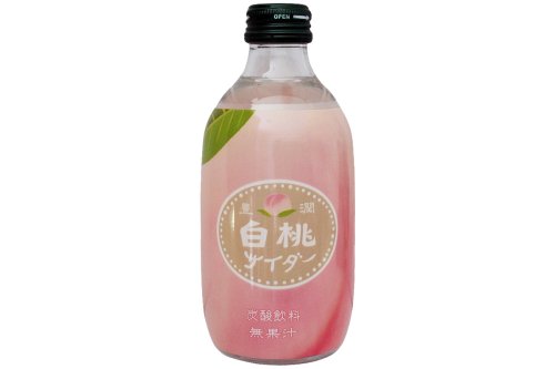 Soda Japonais &agrave; la P&ecirc;che Blanche "Tomomasu" - 30cl