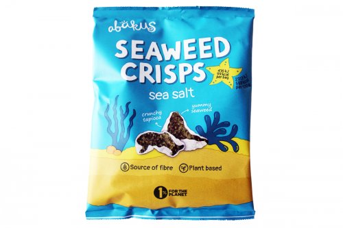Chips d'algues nori au sel de mer - 18g Chips d'algues nori au sel de mer - 18g