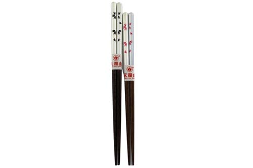 Lot de 2 paires de baguettes couple - Sakura