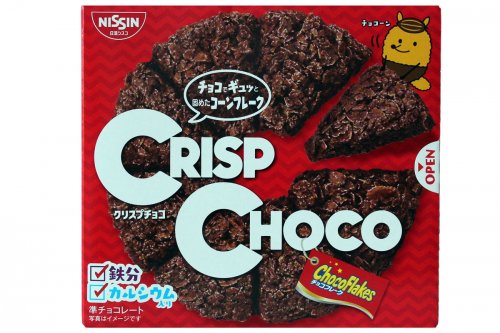 Gâteaux Corn flakes et chocolat Crisp Choco Nissin - 72g Gâteaux Corn flakes et chocolat Crisp Choco Nissin - 72g