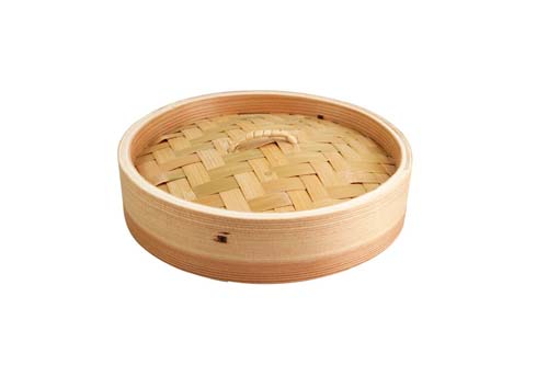 Couvercle pour étuve en bambou - 18 cm