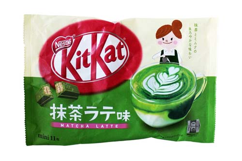 KitKat au thé matcha et au lait - 127,6g KitKat au thé matcha et au lait - 127,6g