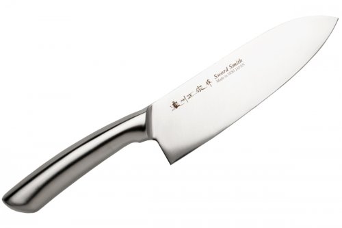 Couteau Japonais Santoku 17cm - Satake