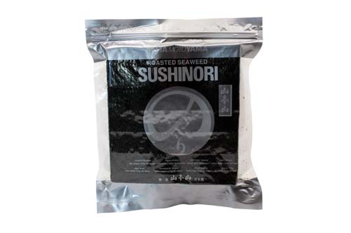 50 feuilles d'algue Nori pour sushis Silver - 125 g