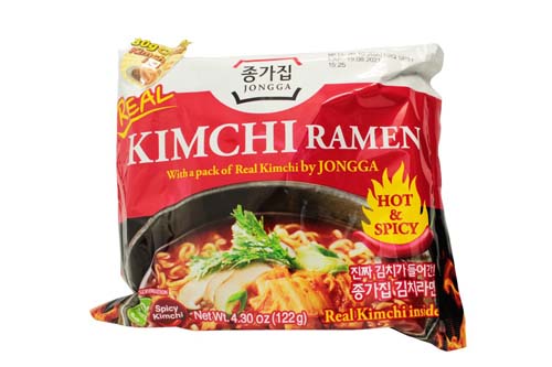 Kimchi Ramen - Soupe instantanée de nouilles épicée - 122g