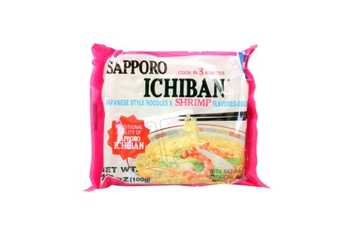 Soupe aux nouilles instantanée saveur Crevettes - 100 g