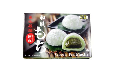 Mochi au thé vert par 6 - 210 g Mochi au thé vert par 6 - 210 g