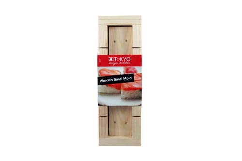 Moule pour Oshizushi en bois - 21 x 7 x 6 cm