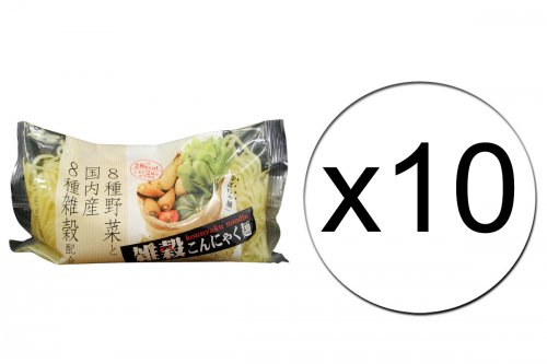 Lot de 10 shirataki de konjac au potiron - 10 x 200g