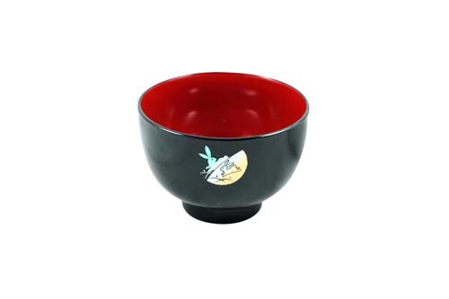 Bol tsugi usagui noir 10,7 cm