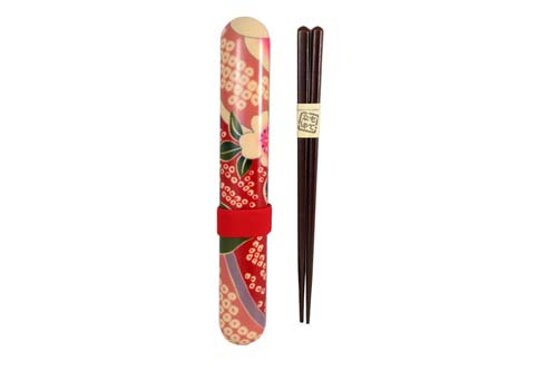 Baguettes kimono avec étui - Hakoya