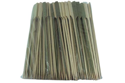 250 pics en bambou pour brochettes yakitori - 18 cm