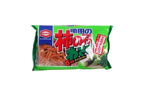 Kakinotane - Biscuits apéritif au wasabi - Kameda - 182 g