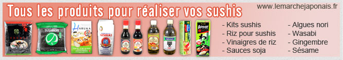 Tous les produits pour vos sushis sur Le Marché Japonais Tous les produits pour vos sushis sur Le Marché Japonais
